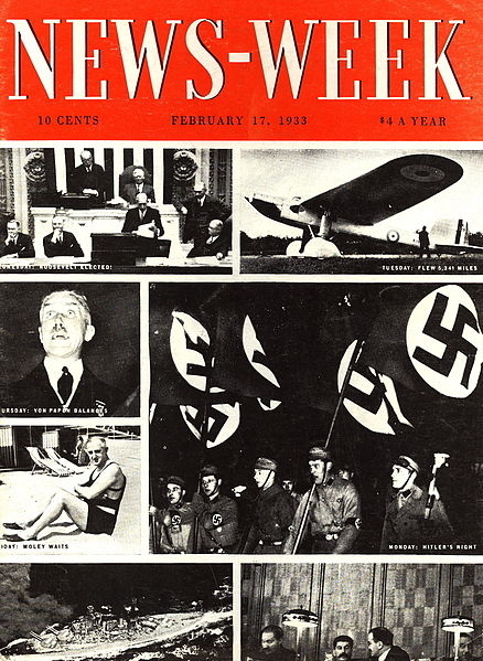 Newsweek 1933 - La primera portada de la revista