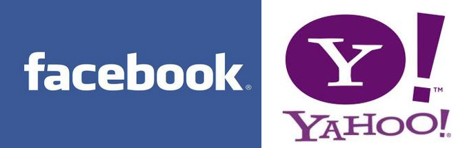 Facebook, Yahoo.