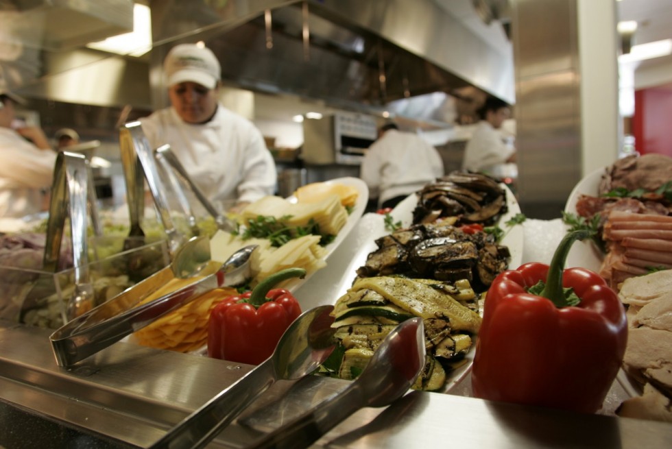 La cocina en el campus de Google en Mountainview