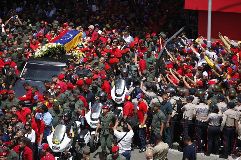 Funeral Hugo Chávez. Foto EFE