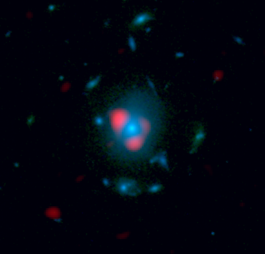 Galaxias lejanas. Foto: PopScience