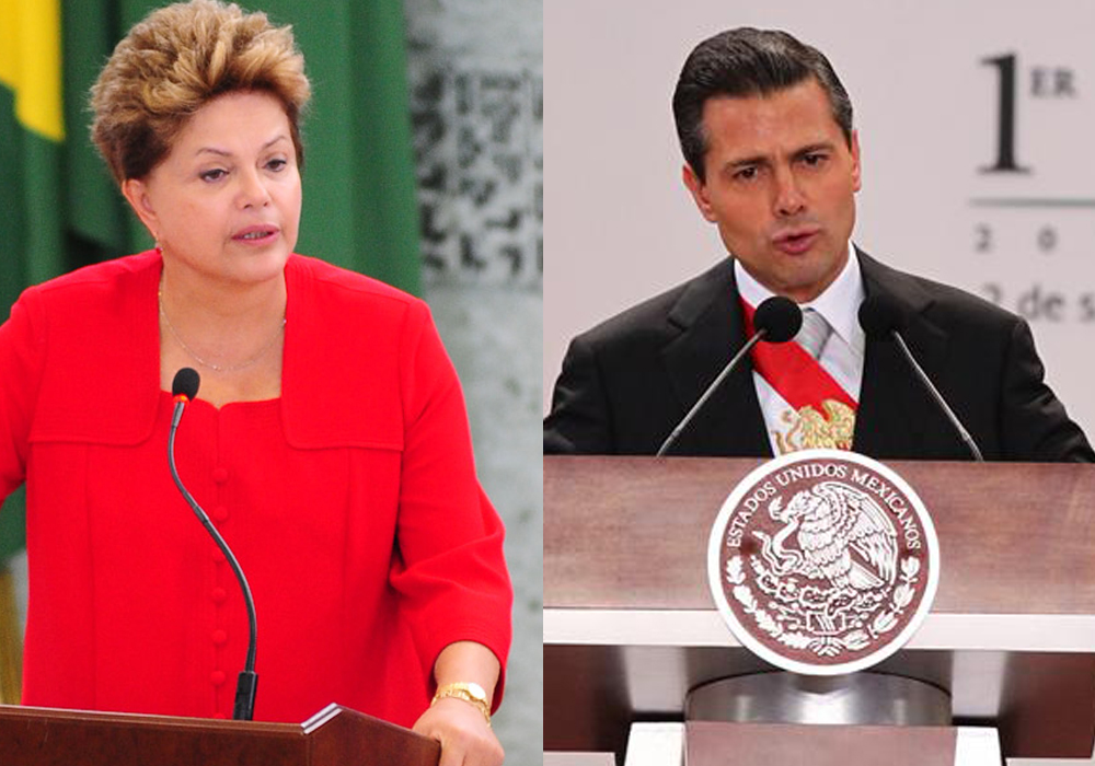Dilma Rousseff y Peña nieto copia
