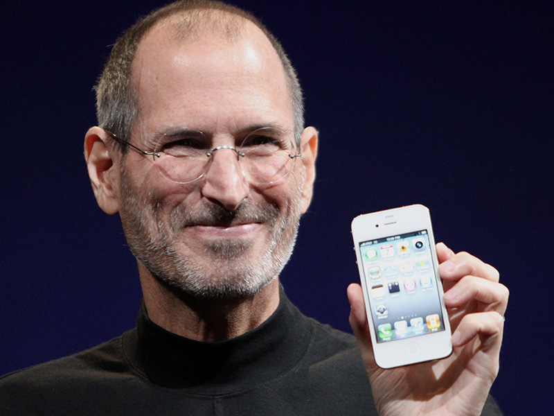 Foto de archivo: Steve Jobs presenta el iPhone 4