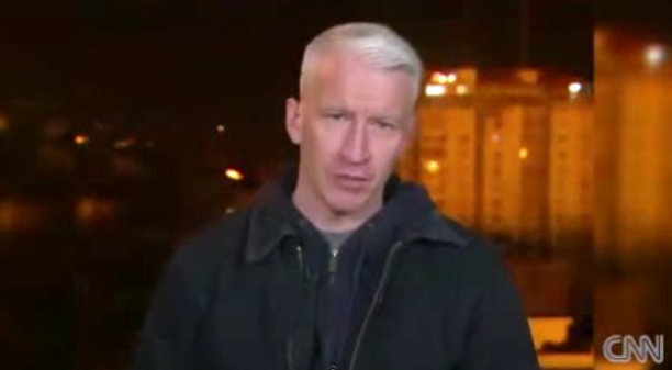 Anderson Cooper de CNN en Gaza
