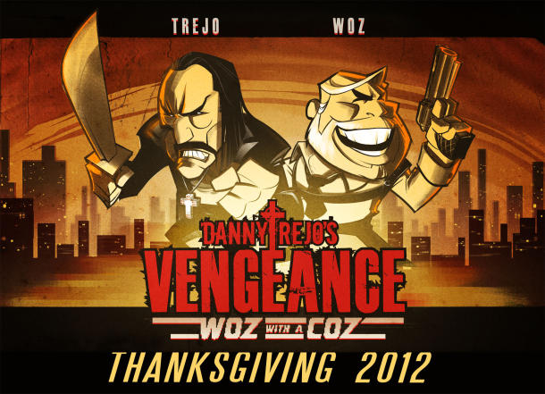 "Danny Trejo's vengeance: Woz with a coz". Foto: CNET