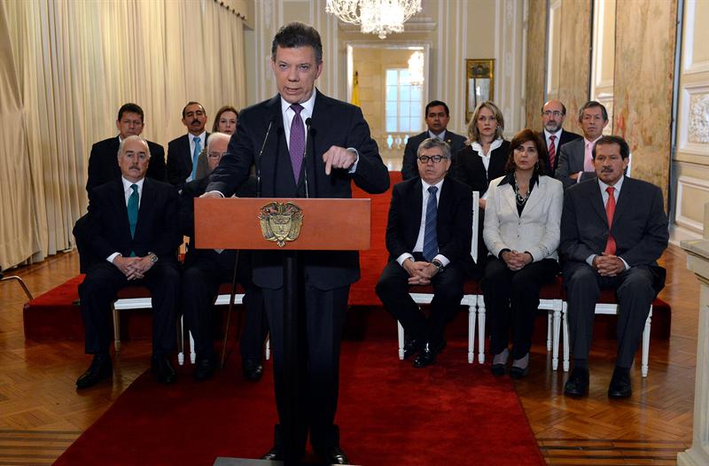 Juan Manuel Santos. Foto EFE