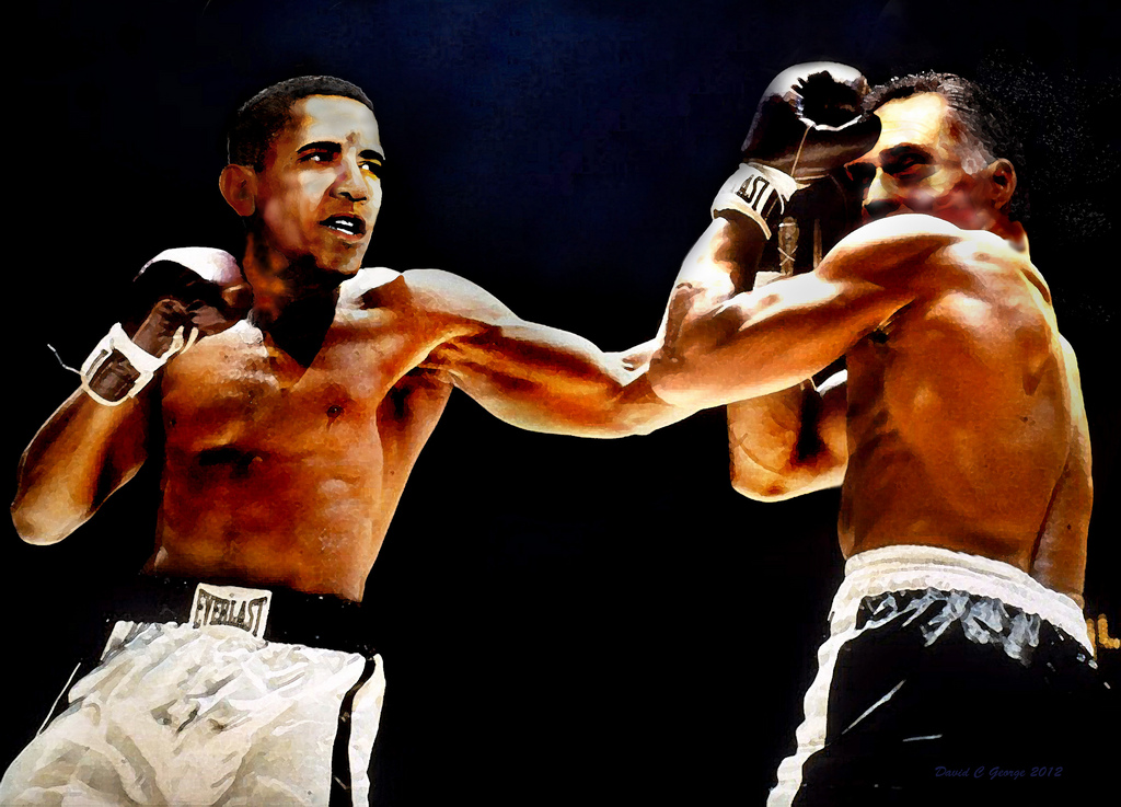 Obama vs. Romney. Foto: Flickr