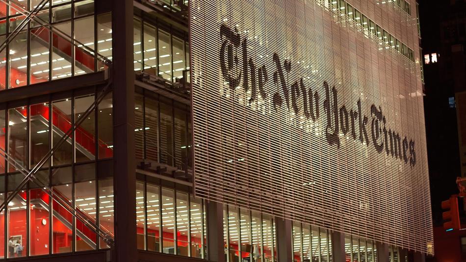 The New York Times. Foto Mashable