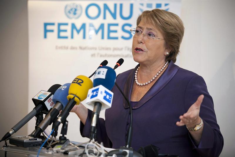 Michelle Bachelet. Foto EFE