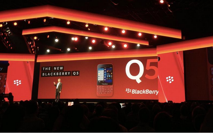 Lanzamiento BlackBerry Q5. Foto Mashable