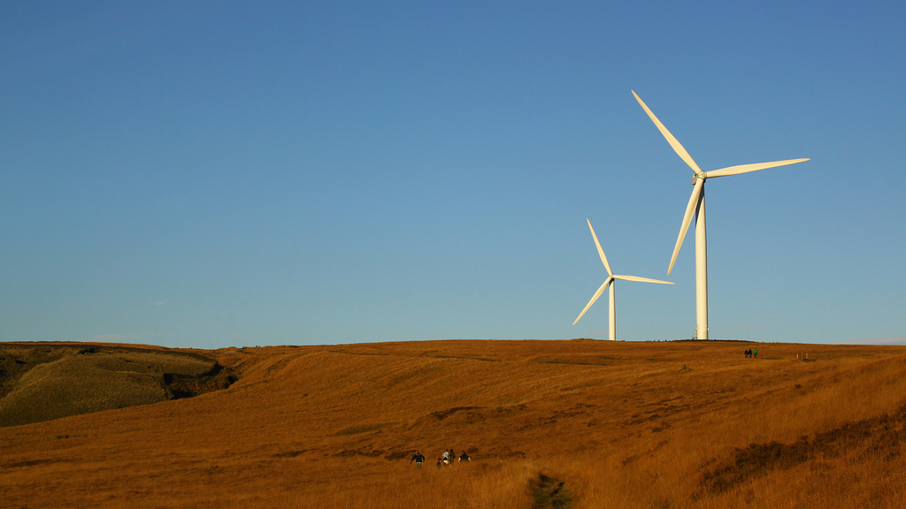 Turbinas eólicas. Foto Flickr