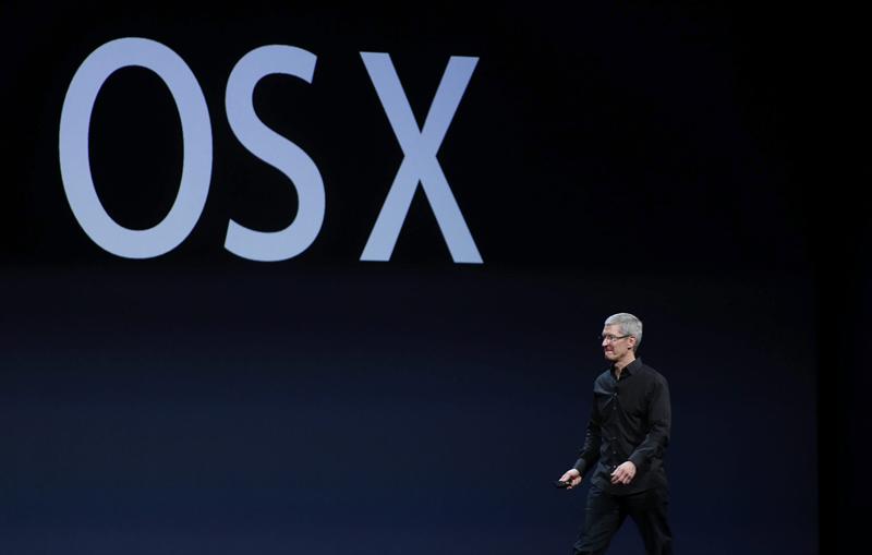 Presentación del OS X. Foto EFE