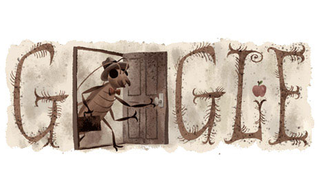 Franz Kafka Google doodle